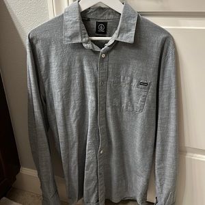 Volcom Button Up 💎 Dry Cleaned